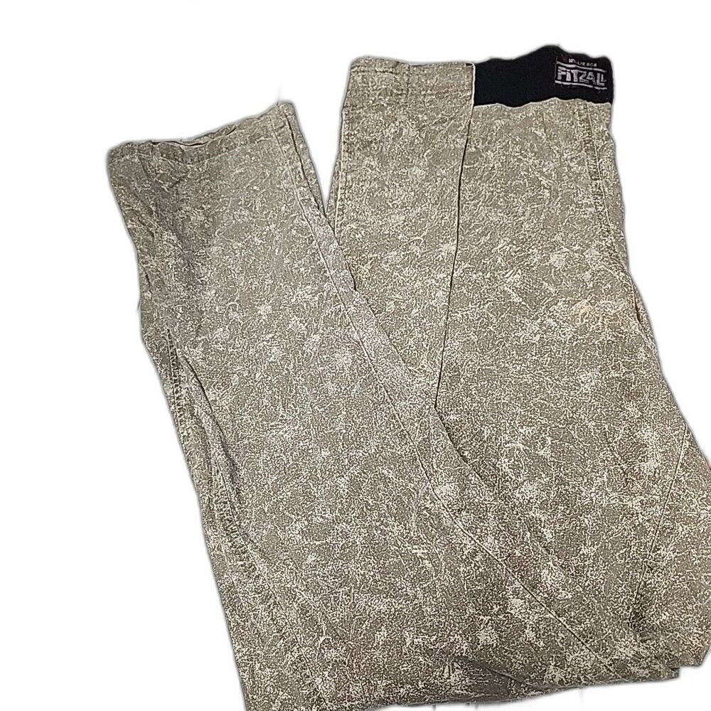 Willie Bob Fitzall Vintage Parachute Baggy Men's Pants Stonewashed Light NoSZTag